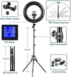 18"LED Ring Light From Weeylite WE-10S Rgb. Fixed Price $59.00.