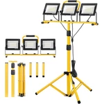 Zetunlo 21000 Lumen Led Work Lights With Stand 3 Head Portable 16FT Cord Yellow. Fixed Price $80.41.