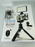 Digipower DP-VLX100 The Instructor 8.5" Tripod Professional Video Kit Smartphone. Fixed Price $29.98.