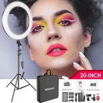 Neewer 20-INCH Dimmable Bi-color Circle Led Ring Light Kit With 2M Stand. Fixed Price $167.19.