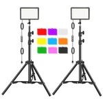 Led Video Kit 2PCS, Hagibis Studio Lights 18 Color Filters For Photogra.... Fixed Price $40.48.