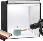 Finnhomy 24X24 Photo Box Professional Portable Studio Light. Fixed Price $124.47.