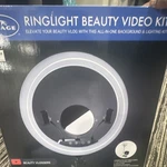 Luxsure Led Ring Light Beauty Video Kit W/ Tripod Stand & Phone Holder. Fixed Price $125.00.