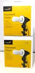 2 Nib Impact Single Socket Fluorescent Fixture FF-S1. Fixed Price $29.95.