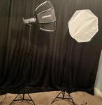 2-NEEWER 26 Inches Octagonal Softbox With Bowens Mount Speedring,carrying Cases. Fixed Price $110.00.