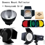 Us Godox Bowens Mount Reflector+ Barn Door Honeycomb Grid Filter Studio AD600. Fixed Price $38.99.