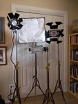 Lowel Light Kit (4) Pro, Rifa, Omni, Umbrella, Photoflex 5 In 1, Dimmer. Fixed Price $699.00.