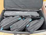 Dracast LED500 Series 3 Light Kit With Nylon Padded Travel Case. Fixed Price $299.00.