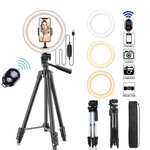 Elecwish US-LG052 10.2 Inch Ring Light With Tripod Stand Remote Control Lamp. Fixed Price $28.99.