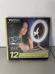 12" Ring Light Kit W/ Tripod + Phone Holder Dual Color Led For Tiktok, Youtube. Fixed Price $9.99.
