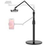 Viozon Tablet Phone Overhead Stand, Height & 360 Degree Angle Black. Fixed Price $92.95.