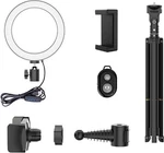 Bower - Selfie Ring Light Studio Black. Fixed Price $39.99.