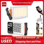Zhiyun M40 Video Light 40W 2700K-6200K Bi-color Pocket Photography Fill. Fixed Price $69.52.