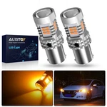 Oxilam Led Bulb BA15S P21W 1156 7506 2X For Turn Signal Lights Only Amber Bright. Fixed Price $18.99.