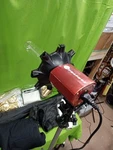 Dynaphos Studio Light. Head, Soft Box Parts, Umbrella And 2 Bulbs. Fixed Price $75.00.