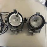 2 Berkey Colortran Mini Pro Lights 100-091. Fixed Price $35.00.