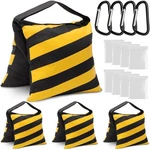 Aimosen 4 Packs Yellow Sandbag Weight Bags For Light Stand Photography Video .... Fixed Price $34.94.