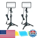 Linco 920 Lumens Led Video Light Adjustable Tripod Stand/color Filters Studio. Fixed Price $39.84.