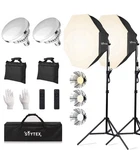 Skytex Octa Softbox Lighting Kit (2 Pack ) Photography Led Bulb. Fixed Price $100.00.