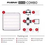 Zhiyun Fiveray M20 Combo Led Video Ultralight Portable Pocket Fill. Fixed Price $68.00.
