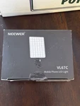 Neewer VL67C Rgb Selfie Light App Control CRI97+ For Phone Camera Laptop Tiktok. Fixed Price $25.67.