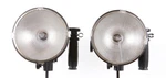 Two Lowel Dp 1000W Continuous Tungsten Focusing Floodlight/spotlights. Fixed Price $175.00.
