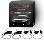 White Switchback Led Halo Ring Kit For 2003-2006 Lincoln Ls Headlights. Fixed Price $125.30.