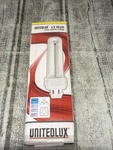 Unitedlux 13 Watt Cool White 4100K 4-PIN Double Tube T4 G24Q-1. Fixed Price $9.99.