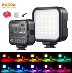 Us Godox Led 6R Rgb Video Light Full Color 3200K-6500K 1800MAH Li-ion Battery. Fixed Price $34.90.