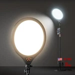 Ring Light With Stand Phone Holder, 14" Professional Full-screen Large. Fixed Price $41.00.