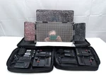 Ikan Lights, 1X LED500ASL & 2X ILED312AS Bi-color Studio Kit W/ Case. Fixed Price $549.99.