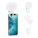Riki Loves Sweetheart Clip-on Led Makeup Mirror Selfie Light Portable. Fixed Price $89.08.