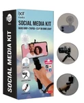 Ijoy Studio Social Media Kit (3 1) Phone Clip + Tripod Ring Light. Fixed Price $8.00.