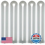 Sunlite 40489-SU T10 Fluorescent U-shaped Light Bulb 50 Watts Uv 365NM. Fixed Price $97.35.