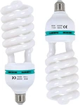 85W Bulb 5500K Cfl Daylight Spiral Softbox In E27 Socket For Phot. Fixed Price $36.99.