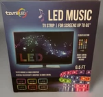 Tzumi Illumination Sound-activated Led 6.5 Ft. Light Strip With Remote. Fixed Price $15.00.
