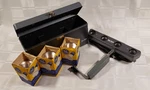 Vtg Smith-victor Gl 101A Movie 4 Bar W/ Original Box Case, 3 Lamps Works. Fixed Price $6.00.