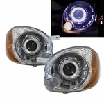 Santro Xing 98-04 Guide Led Halo Bi-projector Headlight Ch For Hyundai Rhd. Fixed Price $484.91.