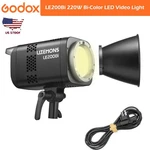 Godox LE200BI 220W Bi-color Led Video Light, 57700LUX 11 Fx Effects Bowens Mount. Fixed Price $219.00.