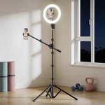 Tripod For Iphone With Light & Holder - 10.5'' Ring Wit... Fast Ship. Fixed Price $100.99.