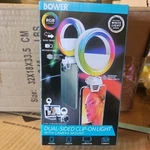 Bower Sided Led Light With Camera Mount - Rgb Colors, White Modes. Fixed Price $9.99.