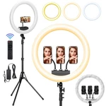 Ring With Stand, 19IN Led Selfie Circle Light, Max 8FT/2.5M Tripod Stan.... Fixed Price $72.15.