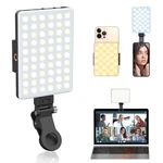 Olrpt Selfie Light, Phone With Front & Back Clip, 60 Led 4IN*3IN, Black. Fixed Price $31.04.