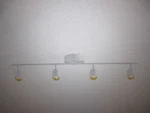 Vialite Shura 4-LIGHT White Integrated Led Track With Rotatable Heads. Fixed Price $85.45.
