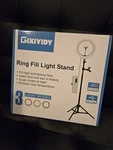 Gixiyidy Ring Fill Stand, Selfie Tripod/phone Holder 3LIGHT Modes. Fixed Price $20.00.