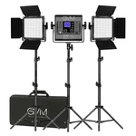 GVM-800D-II-3L-KIT Led Video Lighting 3-LIGHT Bi-color Panel Set With Bag. Fixed Price $249.99.
