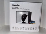 Glendan Folding Portable Photo Studio Light Box 12X12IN Shooting Tent Kit. Fixed Price $43.00.