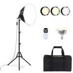 Mmcrz Professional Softbox Lighting Kit, 20'' Studio Lights With 85W 2.... Fixed Price $62.41.