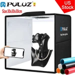 Us Puluz 30CM Portable Photo Light Box Shooting Tent With 6 Colors Backgrounds. Fixed Price $39.99.