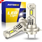 Autoone H7 Led Headlight Bulbs Kit 6500K White 60000LM Bright Hi/low Beam 2-6X. Fixed Price $76.47.